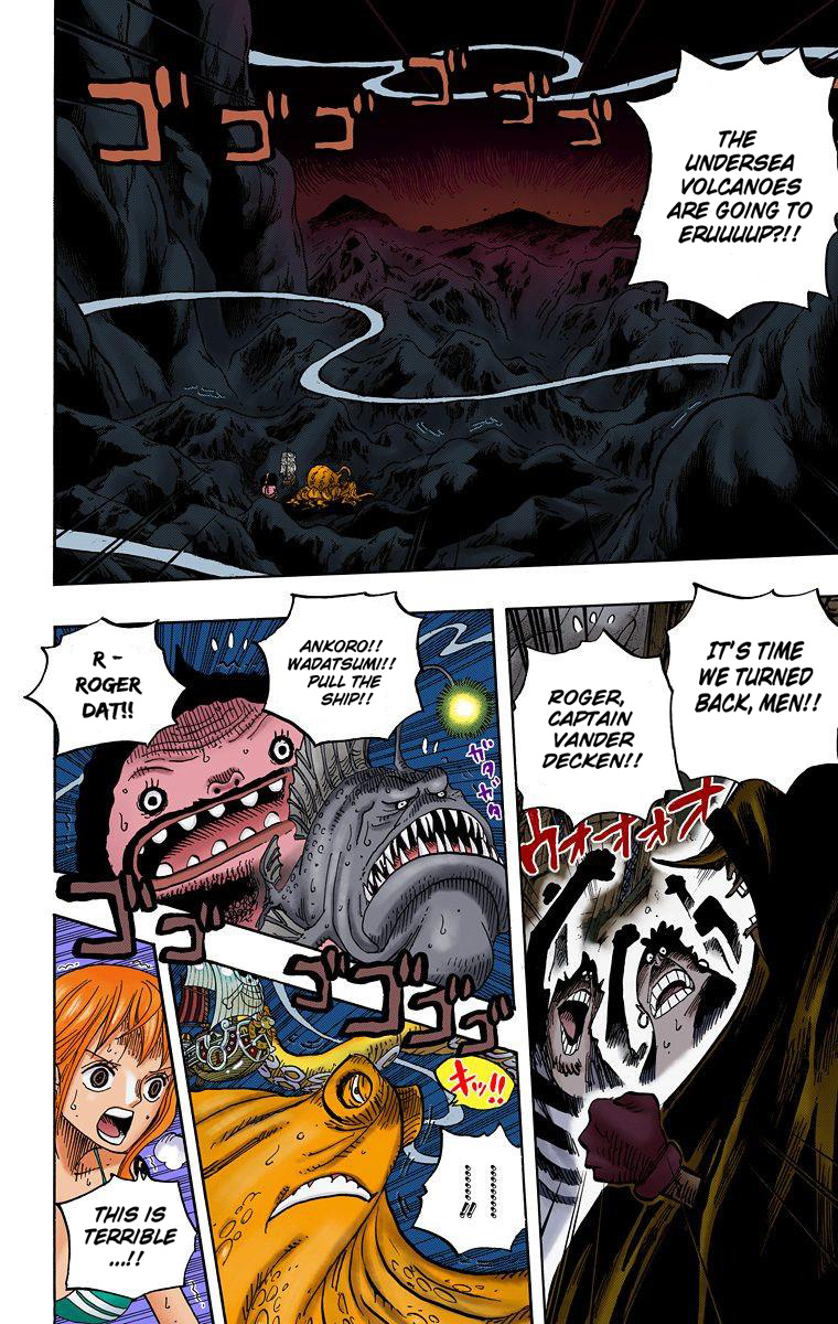 One Piece - Digital Colored Comics - Vol.62 Chapter 607: 10,000 Meters Under The Sea