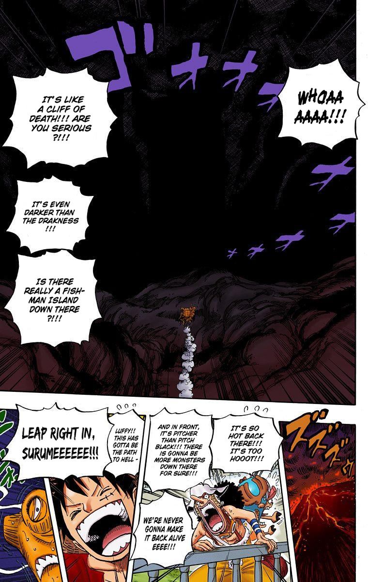 One Piece - Digital Colored Comics - Vol.62 Chapter 607: 10,000 Meters Under The Sea