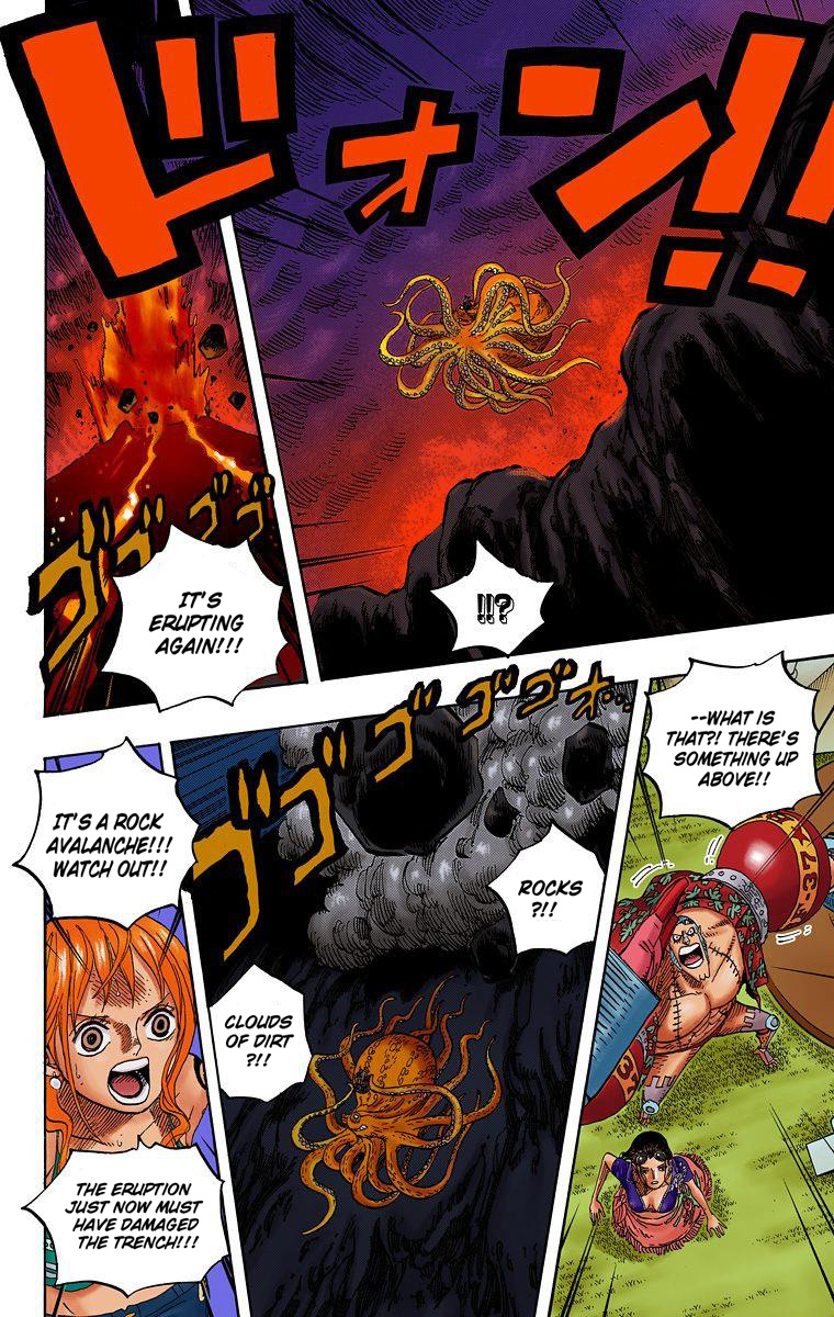 One Piece - Digital Colored Comics - Vol.62 Chapter 607: 10,000 Meters Under The Sea