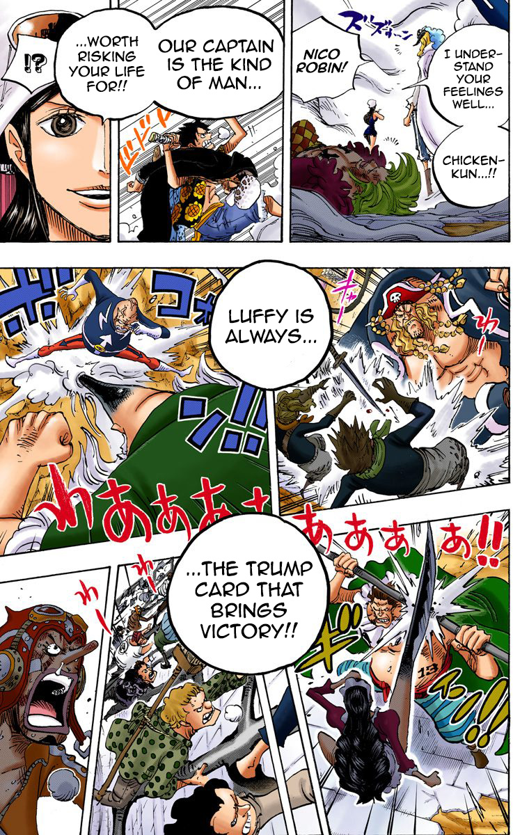 One Piece - Digital Colored Comics - Vol.76 Chapter 757: Trump Card