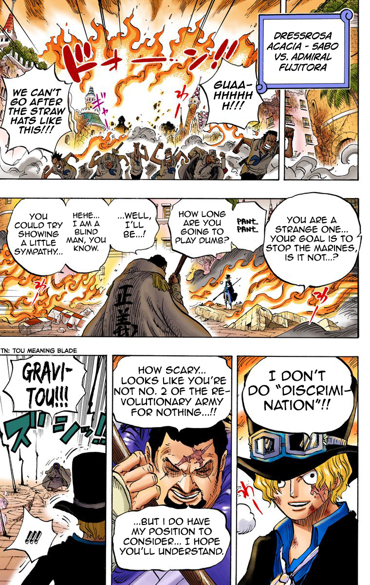 One Piece - Digital Colored Comics - Vol.76 Chapter 757: Trump Card