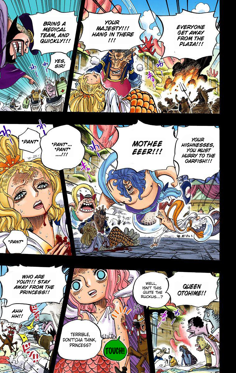 One Piece - Digital Colored Comics - Vol.63 Chapter 626: The Three Neptune Brothers