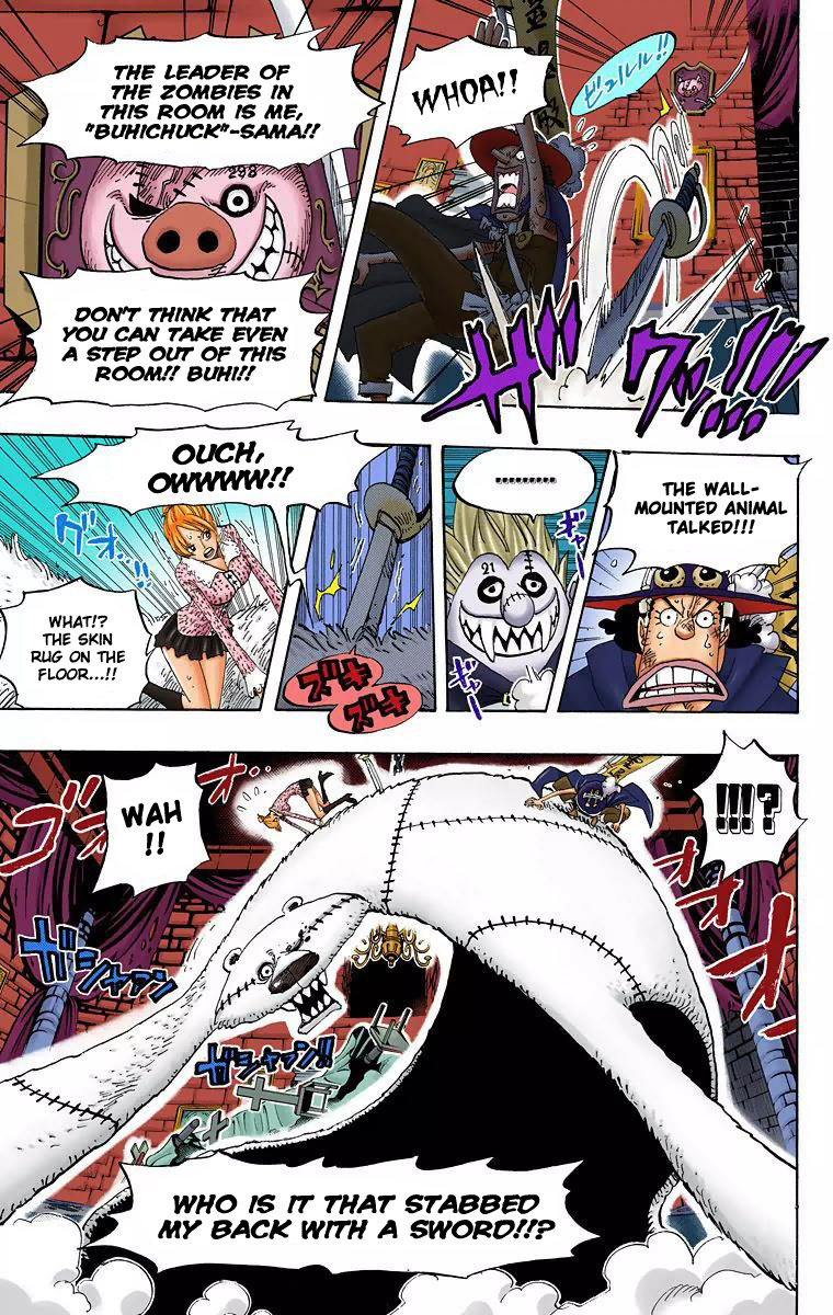 One Piece - Digital Colored Comics - Vol.46 Chapter 447: Surprise Zombie