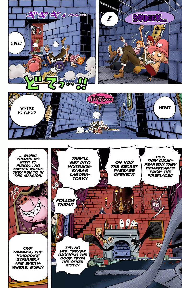 One Piece - Digital Colored Comics - Vol.46 Chapter 447: Surprise Zombie