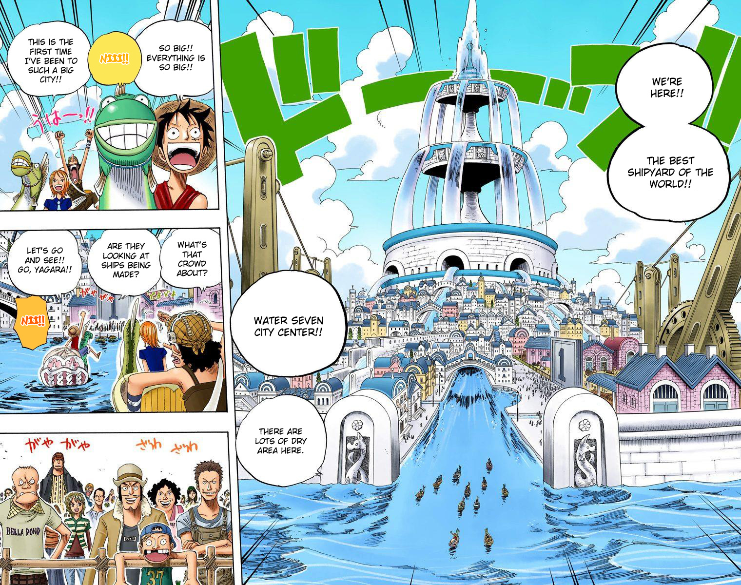 One Piece - Digital Colored Comics - Vol.34 Chapter 324: Adventure In The City On The Water