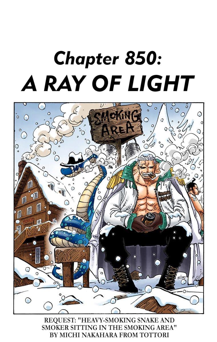 One Piece - Digital Colored Comics - Chapter 850