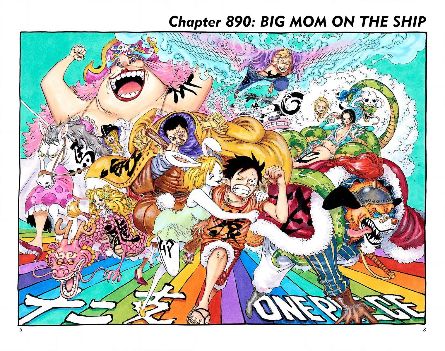 One Piece - Digital Colored Comics - Chapter 890