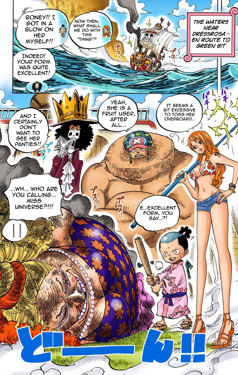 One Piece - Digital Colored Comics - Vol.73 Chapter 723: Change Of Plans