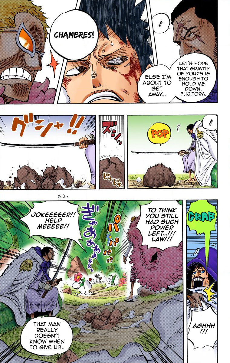 One Piece - Digital Colored Comics - Vol.73 Chapter 723: Change Of Plans