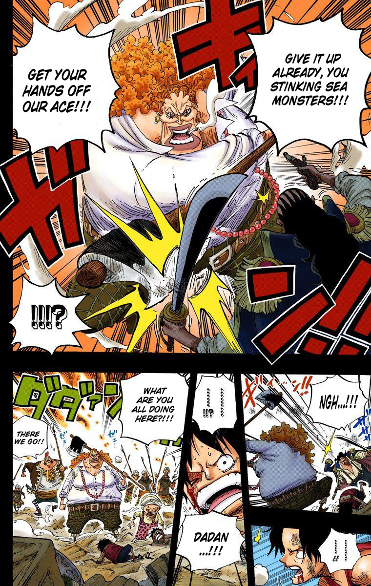 One Piece - Digital Colored Comics - Vol.60 Chapter 587: I Will Not Run!