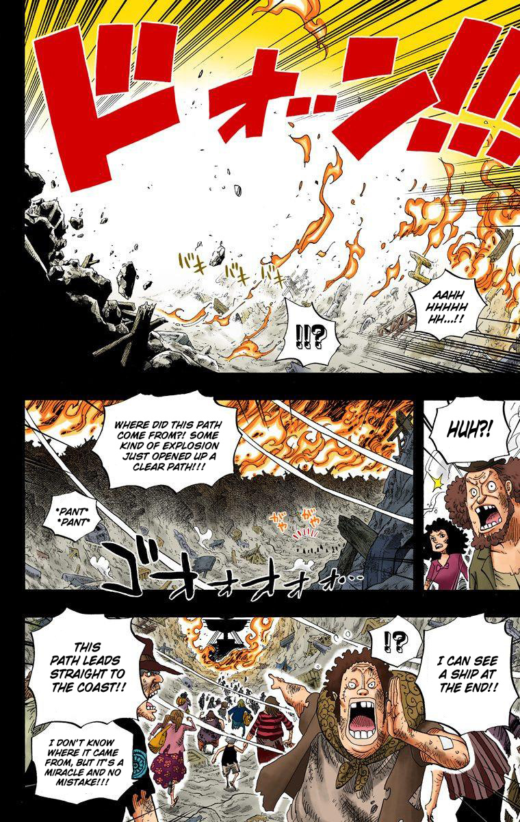 One Piece - Digital Colored Comics - Vol.60 Chapter 587: I Will Not Run!