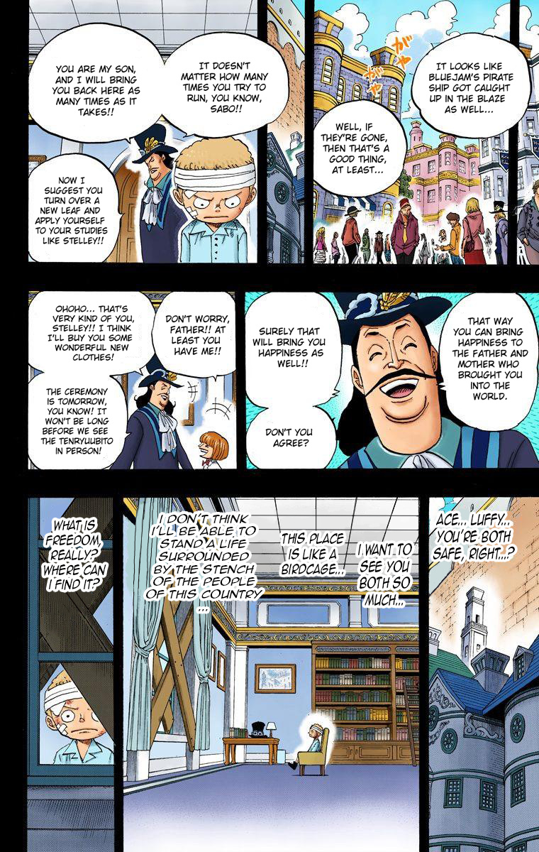 One Piece - Digital Colored Comics - Vol.60 Chapter 587: I Will Not Run!