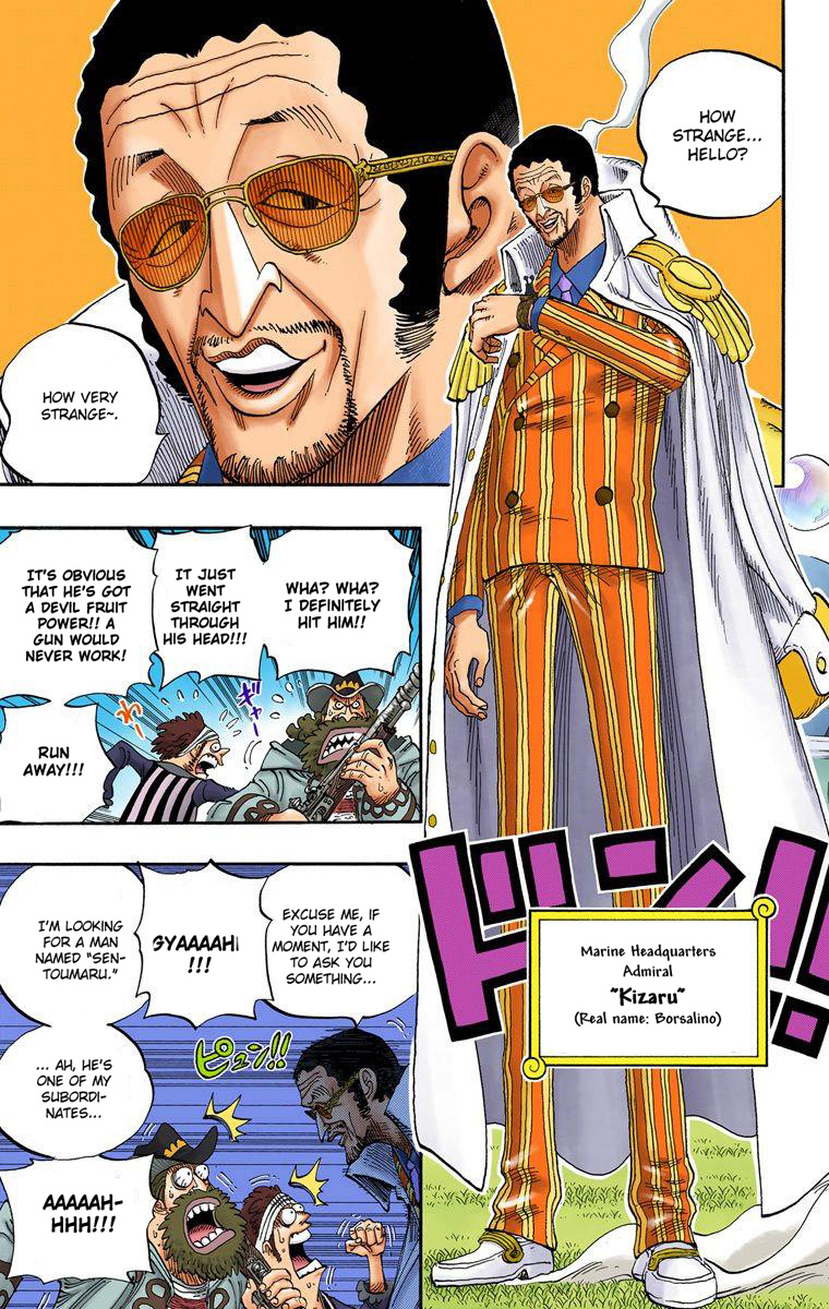 One Piece - Digital Colored Comics - Vol.52 Chapter 507: Kizaru Arrives