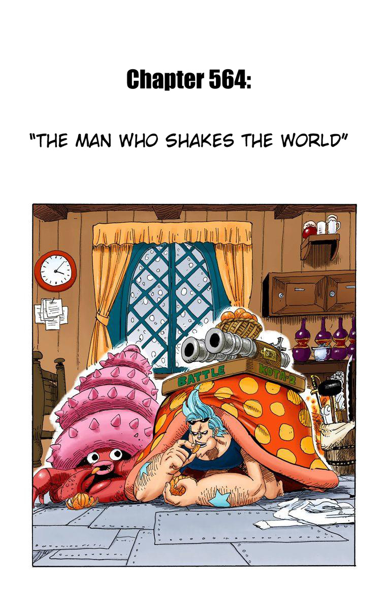 One Piece - Digital Colored Comics - Vol.58 Chapter 564: The Man Who Shakes The World