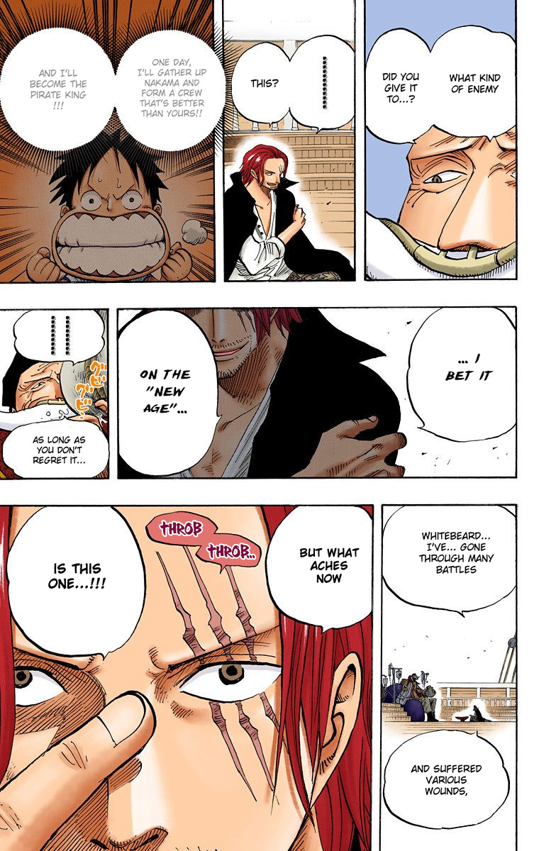 One Piece - Digital Colored Comics - Vol.45 Chapter 434: Whitebeard And Red Hair