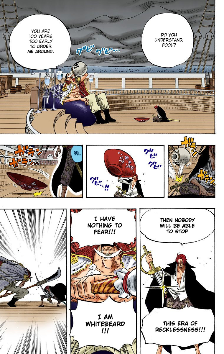 One Piece - Digital Colored Comics - Vol.45 Chapter 434: Whitebeard And Red Hair