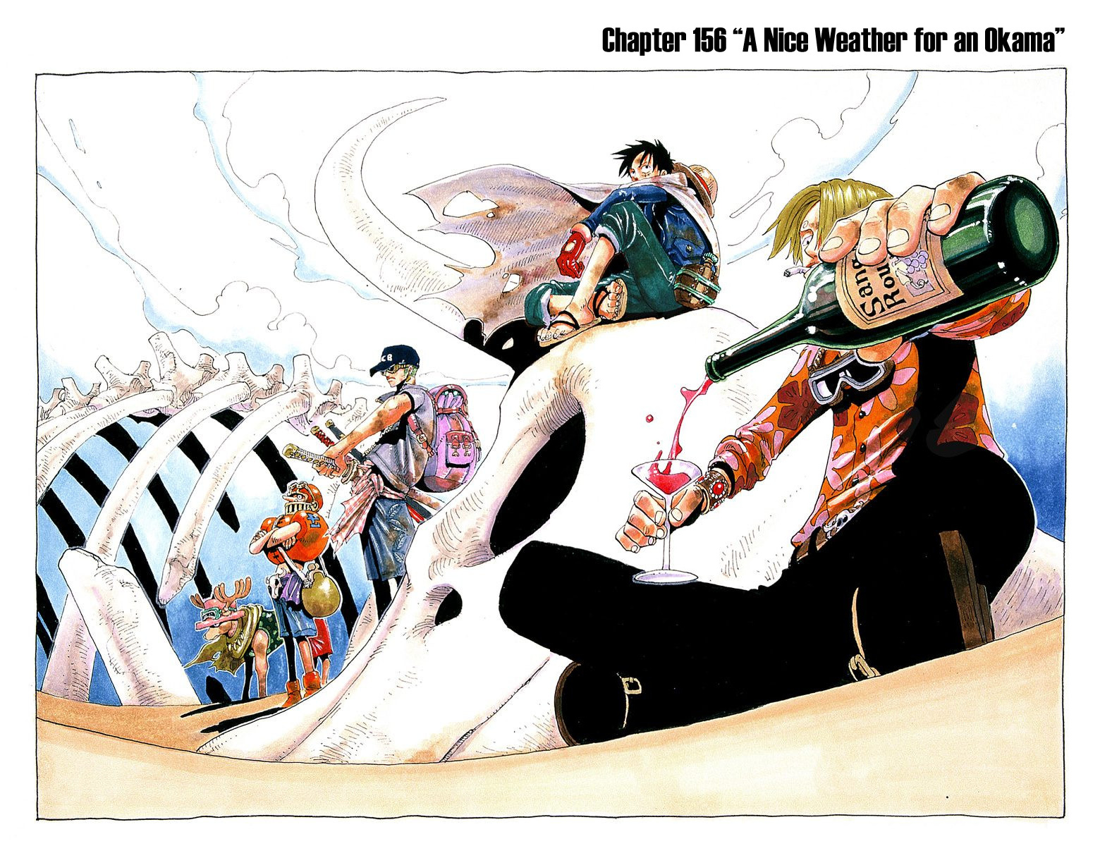 One Piece - Digital Colored Comics - Vol.18 Chapter 156: A Nice Weather For An Okama