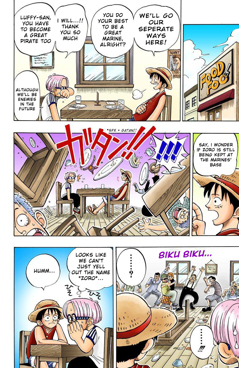 One Piece - Digital Colored Comics - Vol.1 Chapter 3: Pirate Hunter Zoro Enters