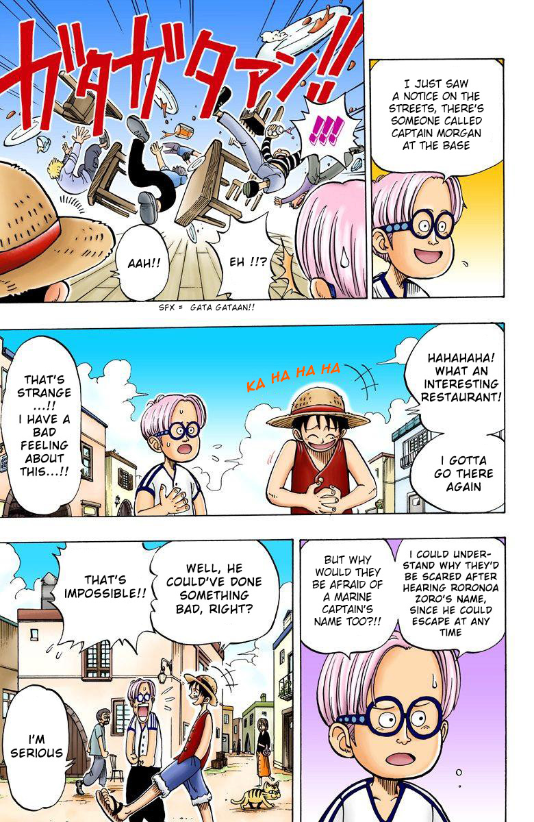 One Piece - Digital Colored Comics - Vol.1 Chapter 3: Pirate Hunter Zoro Enters