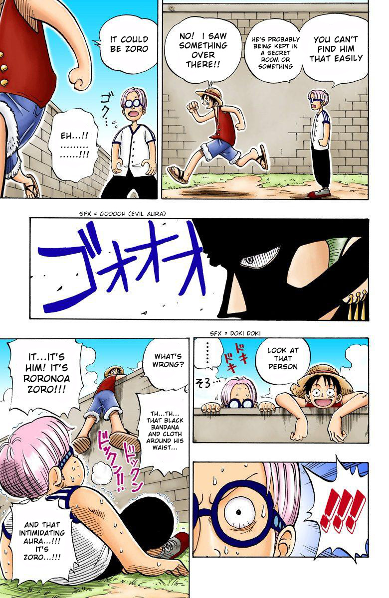 One Piece - Digital Colored Comics - Vol.1 Chapter 3: Pirate Hunter Zoro Enters