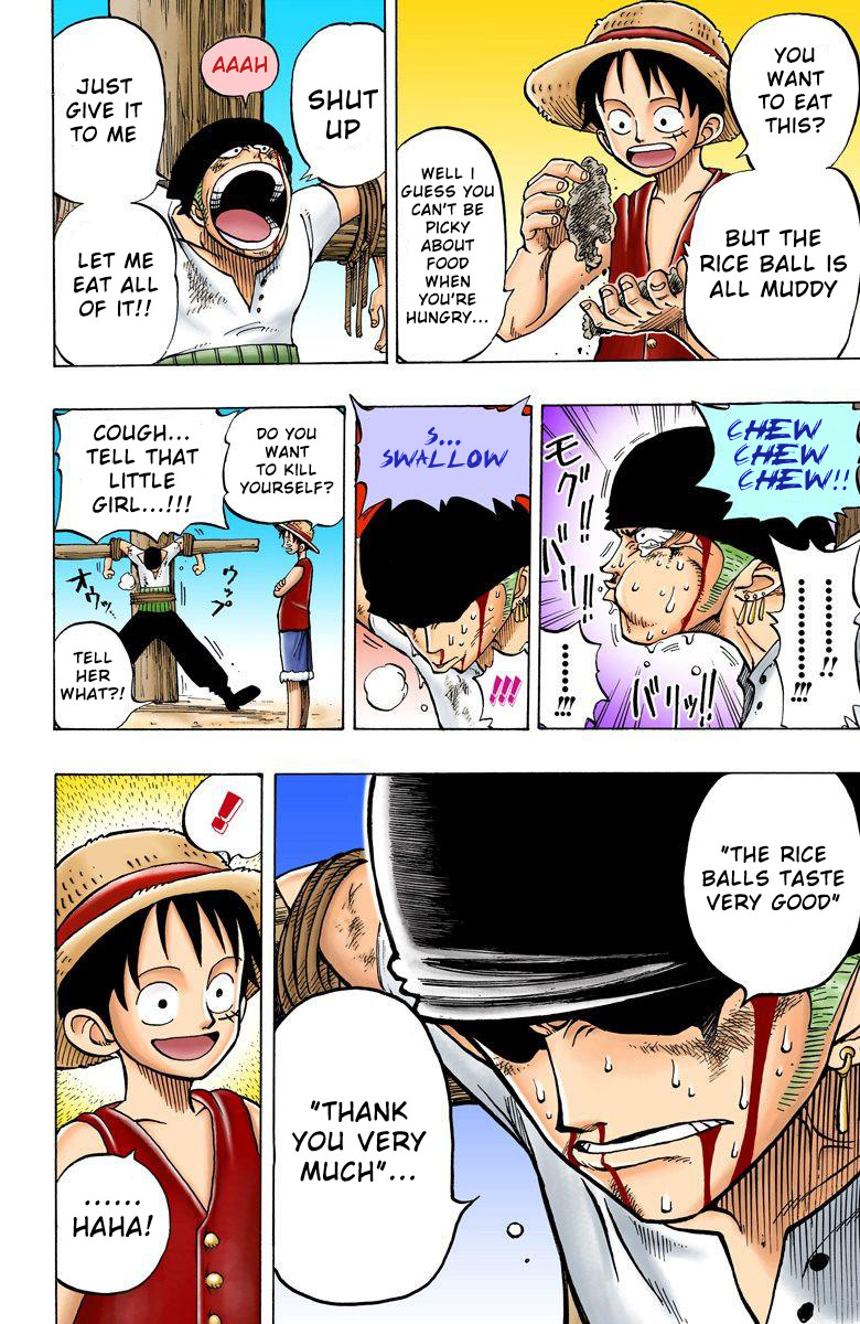 One Piece - Digital Colored Comics - Vol.1 Chapter 3: Pirate Hunter Zoro Enters