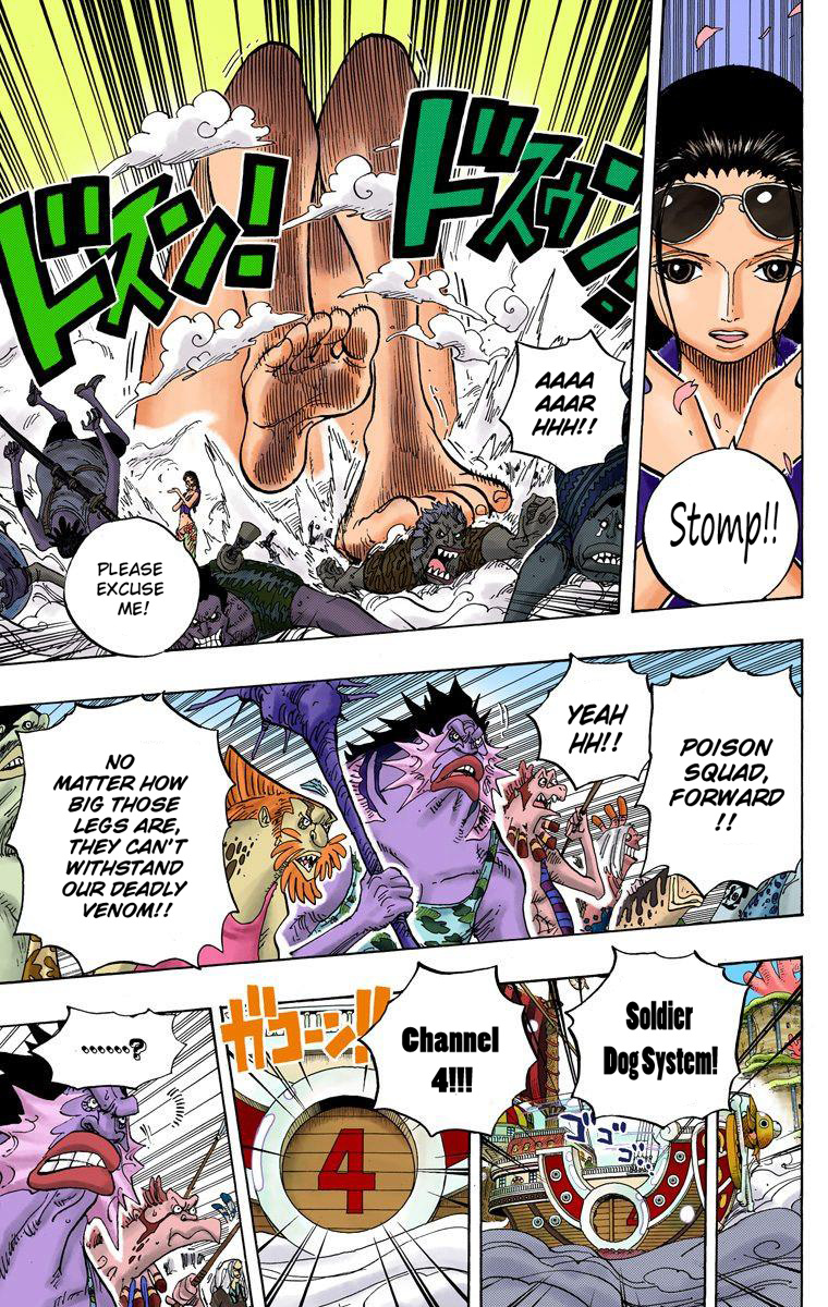 One Piece - Digital Colored Comics - Vol.64 Chapter 635: So Disgusting It Makes Me Fly