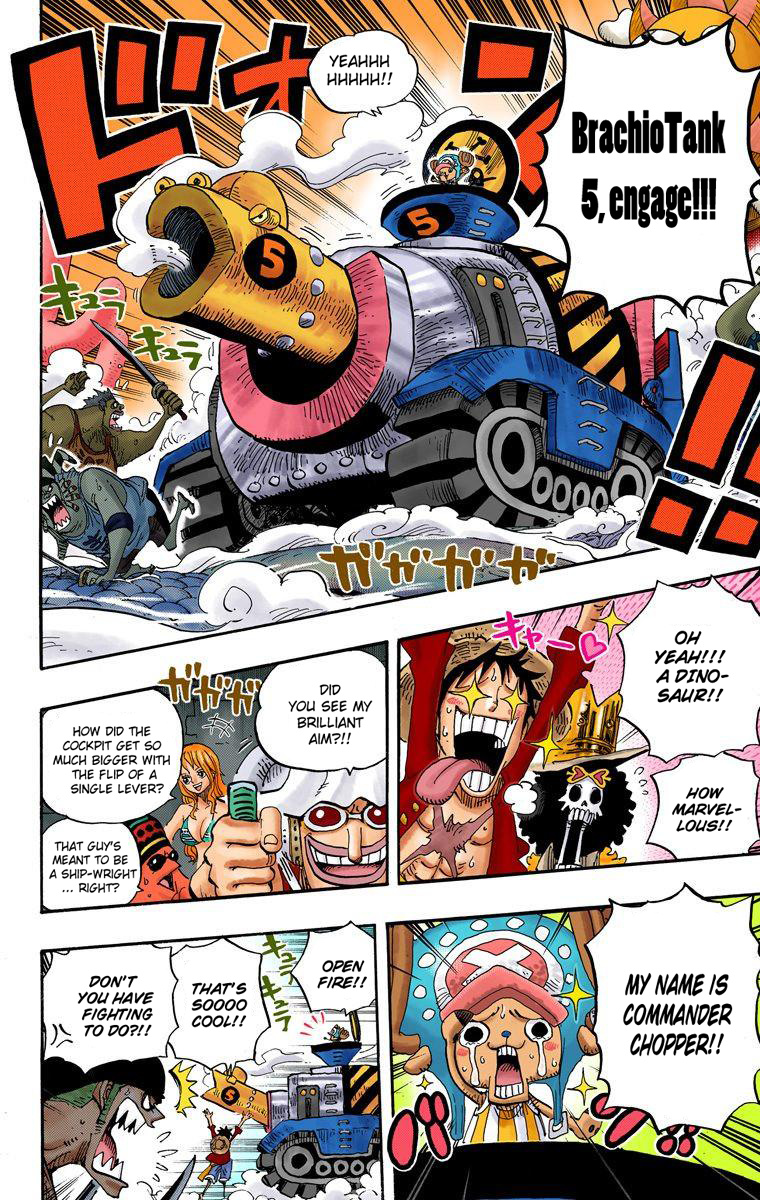 One Piece - Digital Colored Comics - Vol.64 Chapter 635: So Disgusting It Makes Me Fly