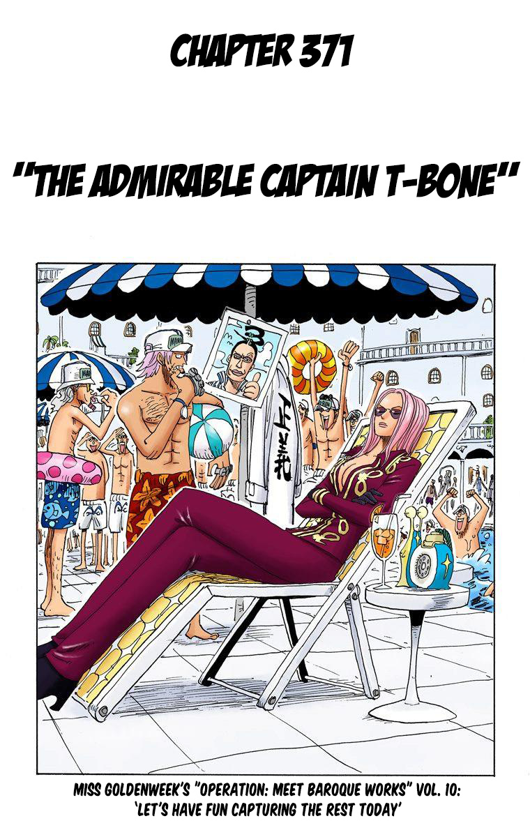 One Piece - Digital Colored Comics - Vol.39 Chapter 371: The Admiral Captain T-Bone