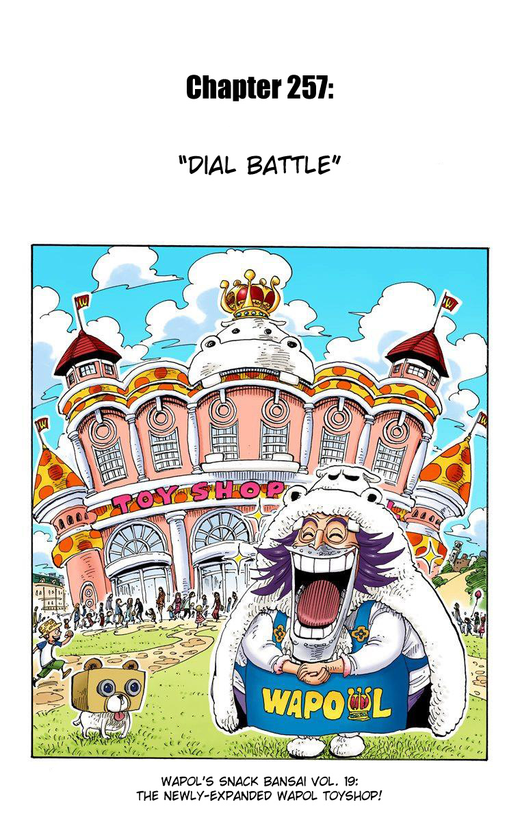 One Piece - Digital Colored Comics - Vol.28 Chapter 257: Dial Battle