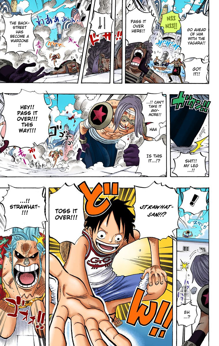 One Piece - Digital Colored Comics - Vol.45 Chapter 436: Pants From Franky House