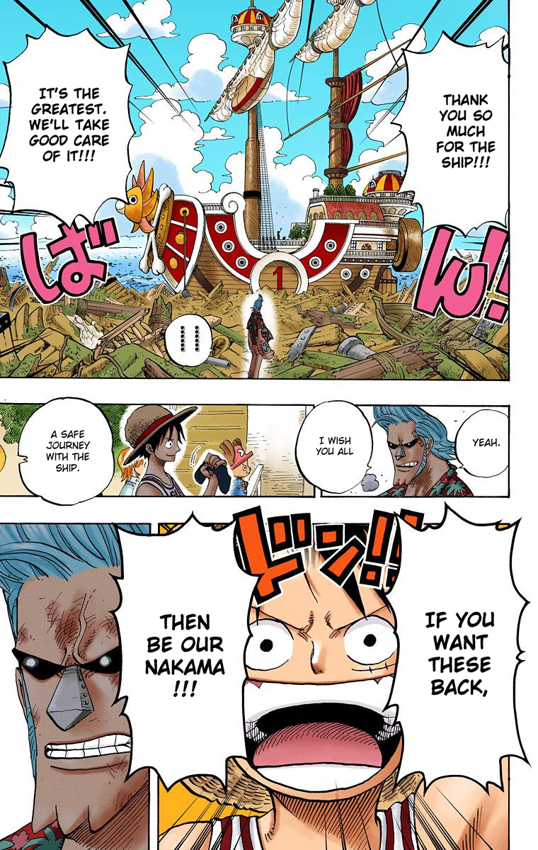 One Piece - Digital Colored Comics - Vol.45 Chapter 436: Pants From Franky House