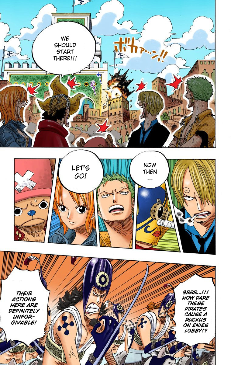 One Piece - Digital Colored Comics - Vol.40 Chapter 381: Fired!