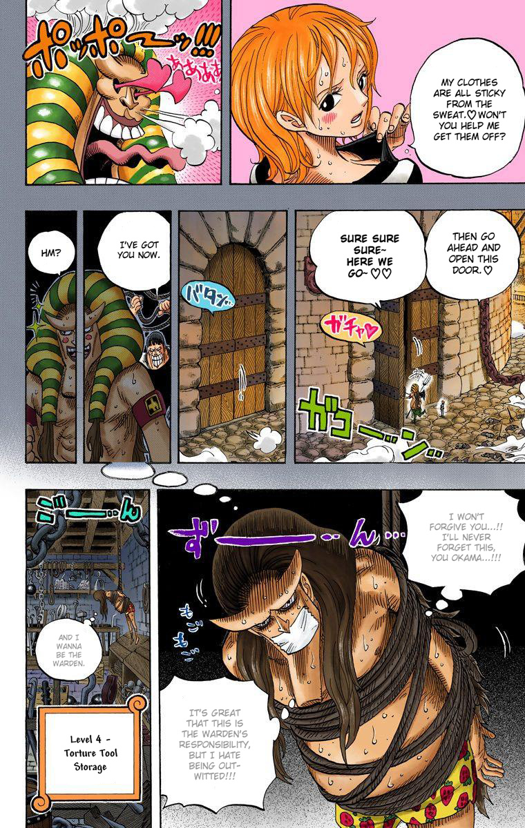 One Piece - Digital Colored Comics - Vol.55 Chapter 537: Okamas In Hell