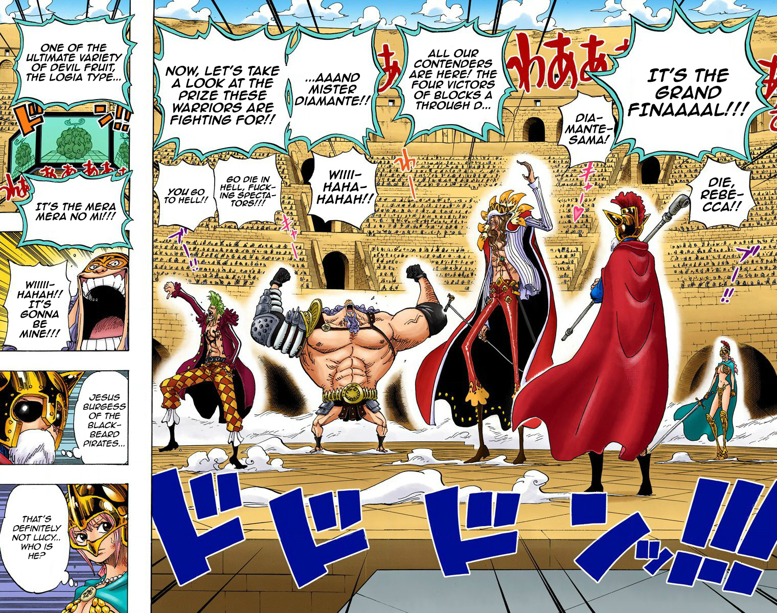 One Piece - Digital Colored Comics - Vol.74 Chapter 736: Executive Officer Diamante