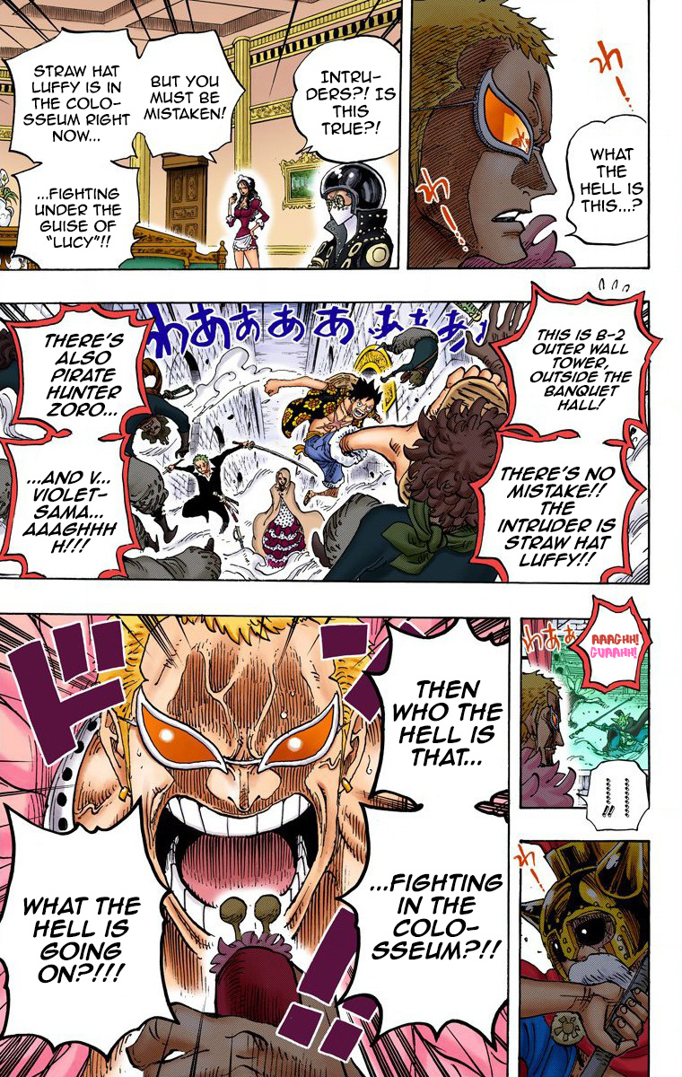 One Piece - Digital Colored Comics - Vol.74 Chapter 736: Executive Officer Diamante