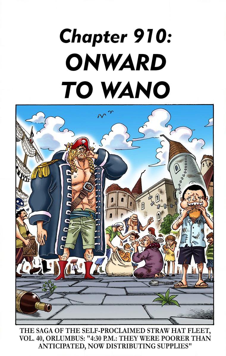 One Piece - Digital Colored Comics - Chapter 910