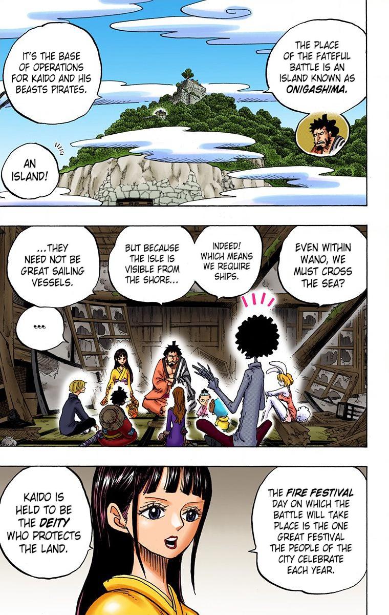 One Piece - Digital Colored Comics - Chapter 921