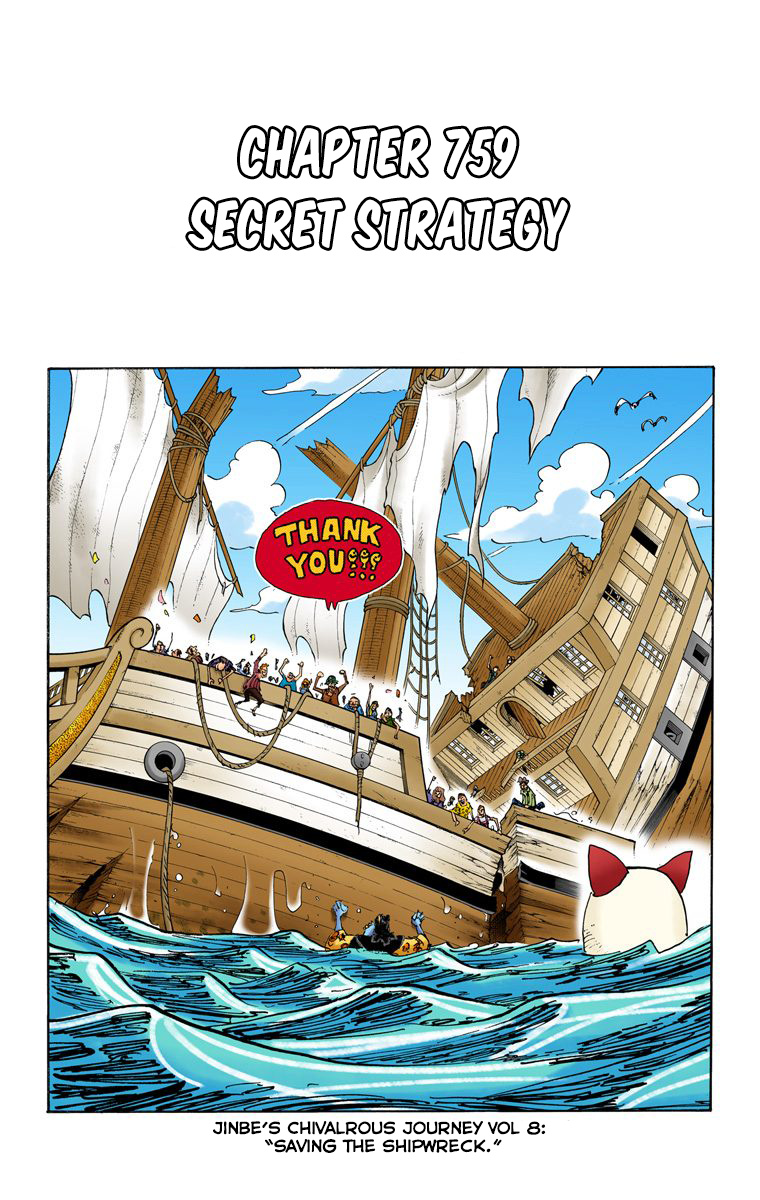 One Piece - Digital Colored Comics - Vol.76 Chapter 759: Secret Strategy