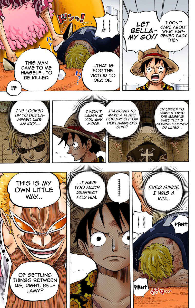 One Piece - Digital Colored Comics - Vol.76 Chapter 759: Secret Strategy