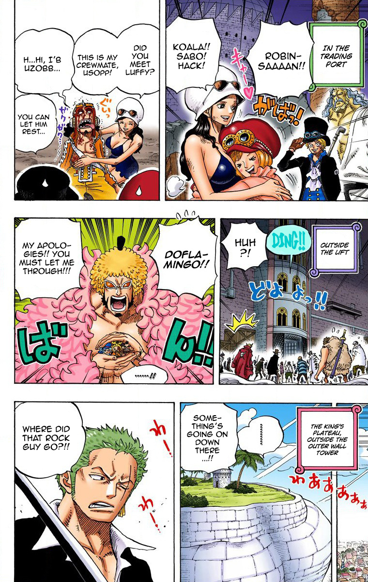 One Piece - Digital Colored Comics - Vol.75 Chapter 745: Birdcage