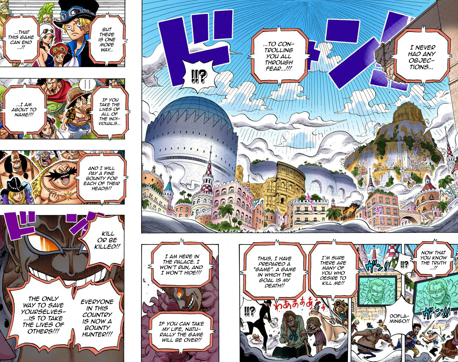 One Piece - Digital Colored Comics - Vol.75 Chapter 745: Birdcage