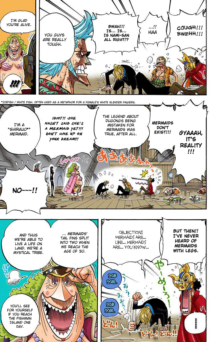 One Piece - Digital Colored Comics - Vol.44 Chapter 424: Escape Ship