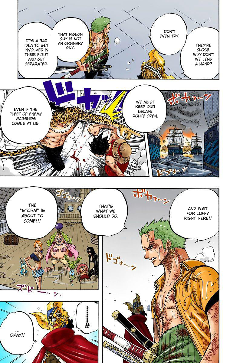 One Piece - Digital Colored Comics - Vol.44 Chapter 424: Escape Ship