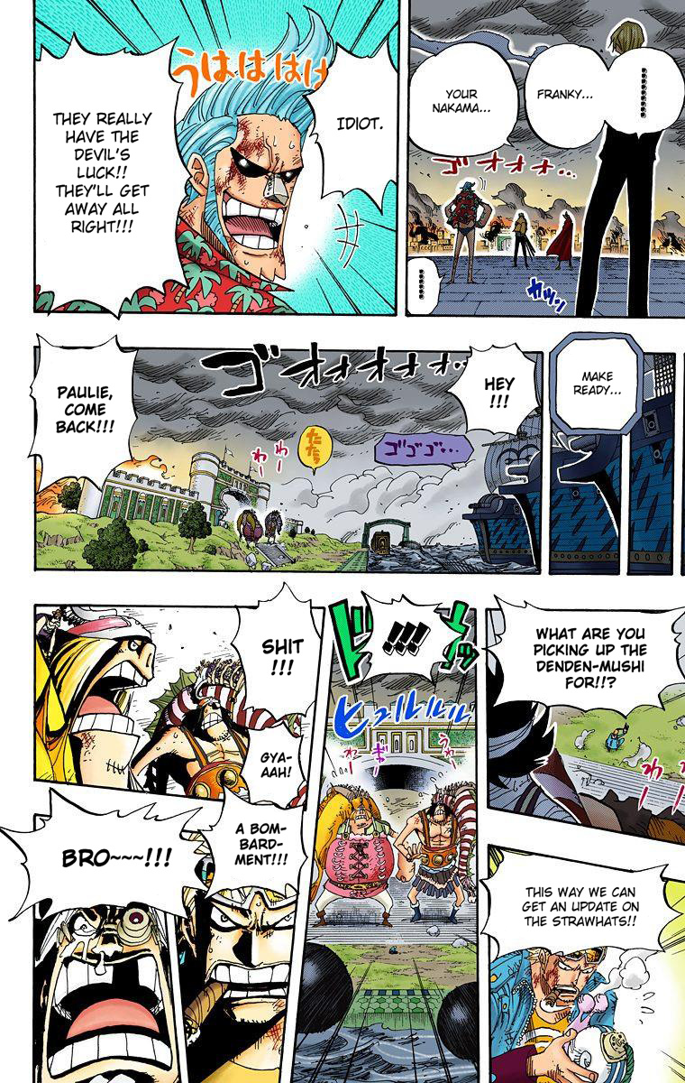 One Piece - Digital Colored Comics - Vol.44 Chapter 424: Escape Ship