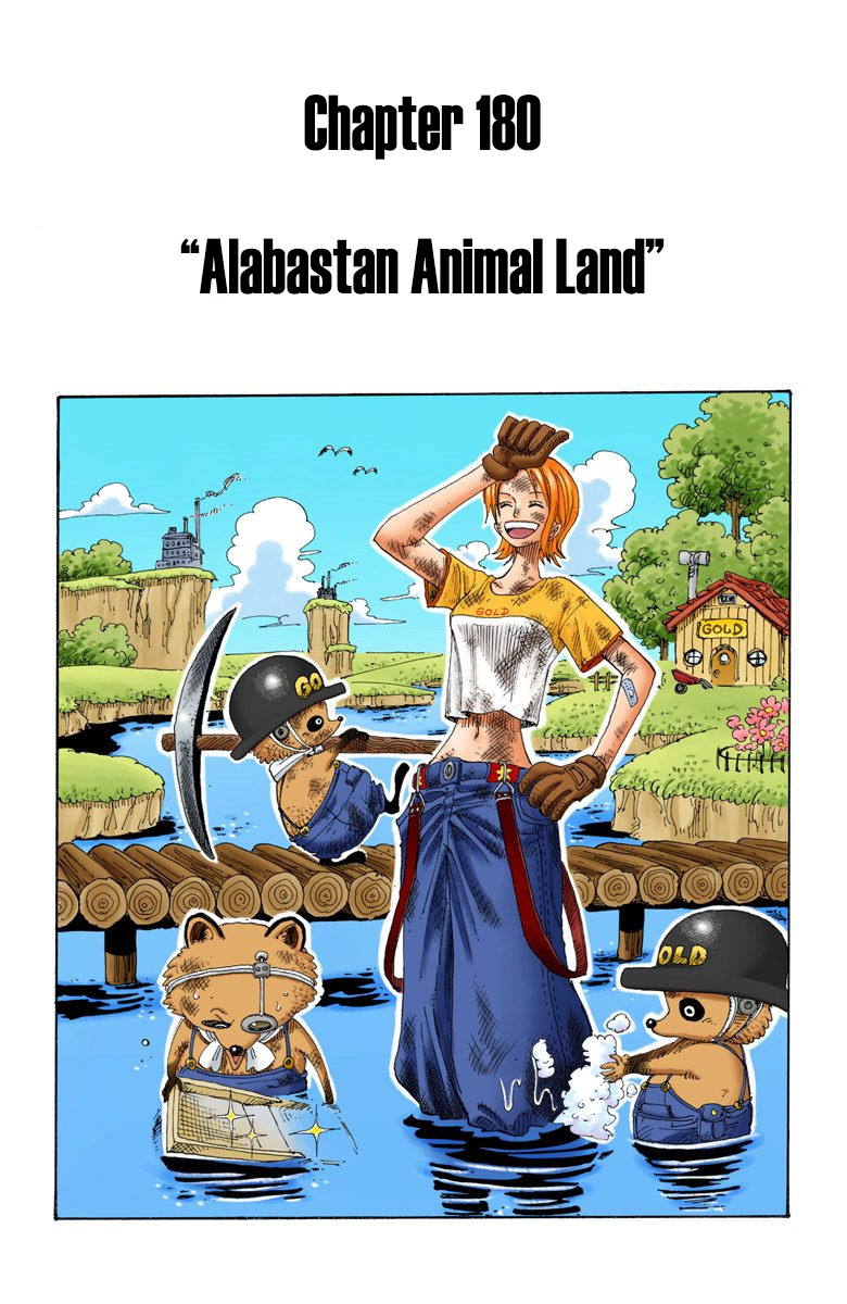 One Piece - Digital Colored Comics - Vol.20 Chapter 180: Alabastan Animal Land