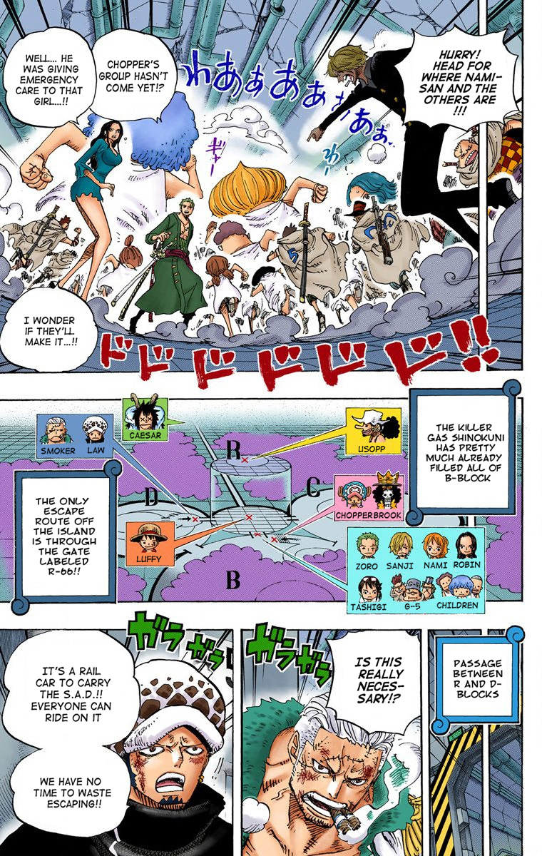 One Piece - Digital Colored Comics - Vol.70 Chapter 692: Assassins From Dressrosa