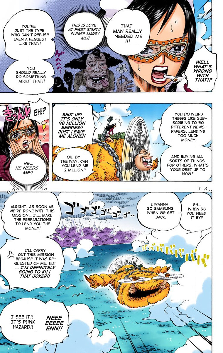 One Piece - Digital Colored Comics - Vol.70 Chapter 692: Assassins From Dressrosa