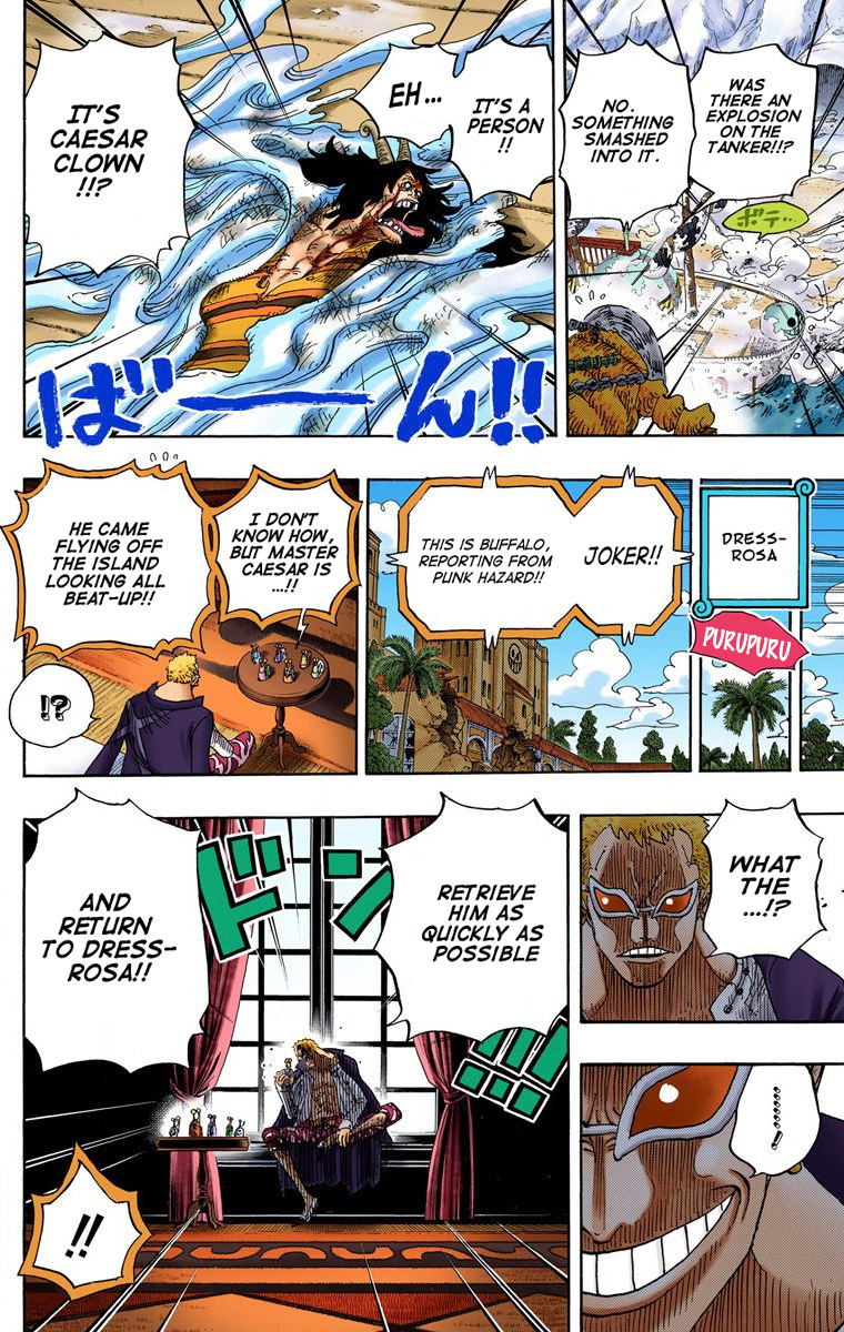 One Piece - Digital Colored Comics - Vol.70 Chapter 692: Assassins From Dressrosa