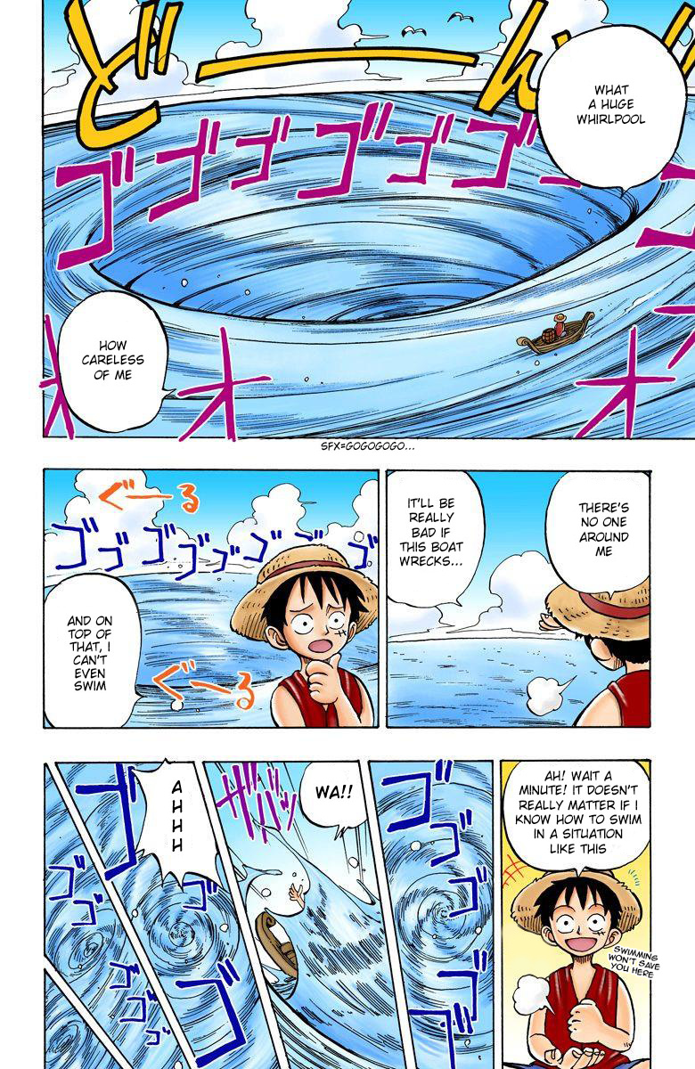 One Piece - Digital Colored Comics - Vol.1 Chapter 2: That Boy "The Straw Hat Wearing Luffy"