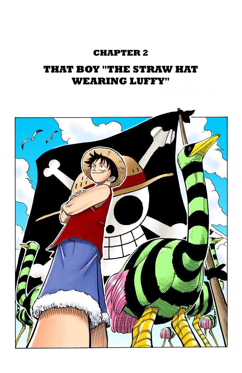 One Piece - Digital Colored Comics - Vol.1 Chapter 2: That Boy "The Straw Hat Wearing Luffy"